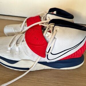 Nike Kyrie men’s Red and White Sneakers